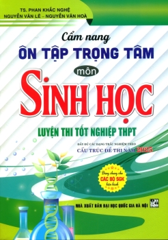 CẨM NANG ÔN TẬP TRỌNG TÂM MÔN SINH HỌC - LUYỆN THI TỐT NGHIỆP THPT (Đầy đủ các dạng trắc nghiệm theo cấu trúc đề thi năm 2025)